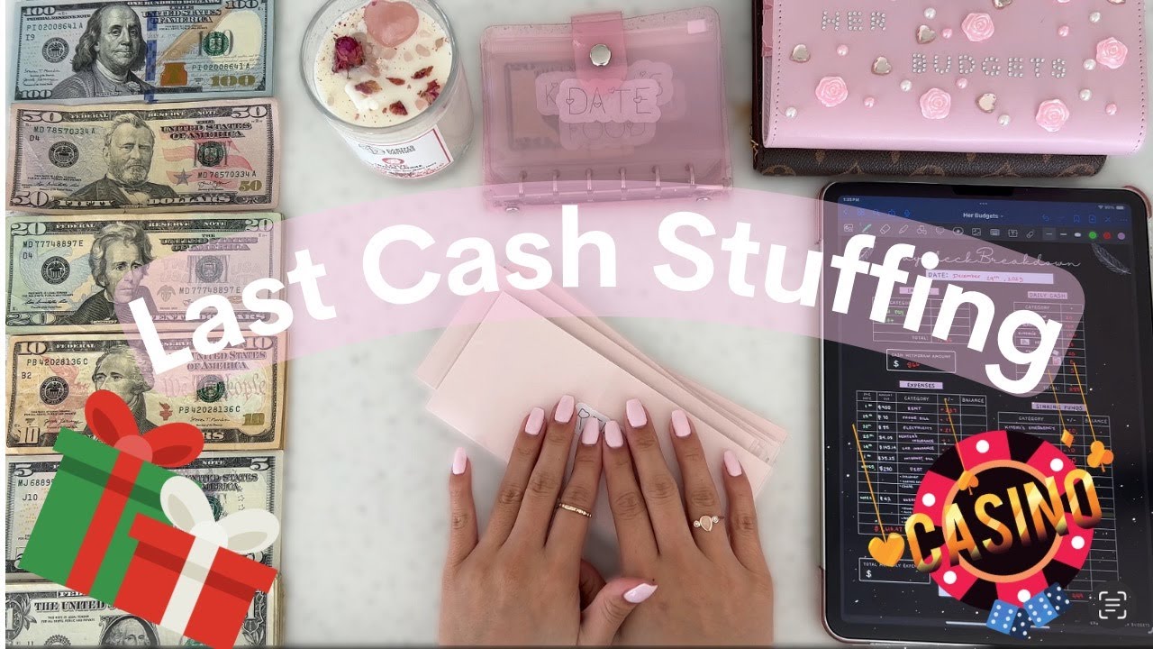 Lets budget 2023 out together | Cash stuffing | Her Budgets | How much money I won at the casino 🤯