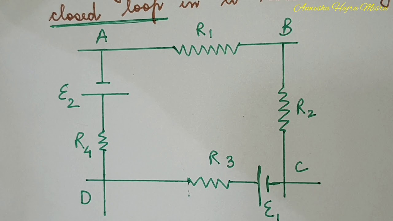 Current Electricity - Class 12 - Part 3 - Kirchoff's law and Wheatstone ...