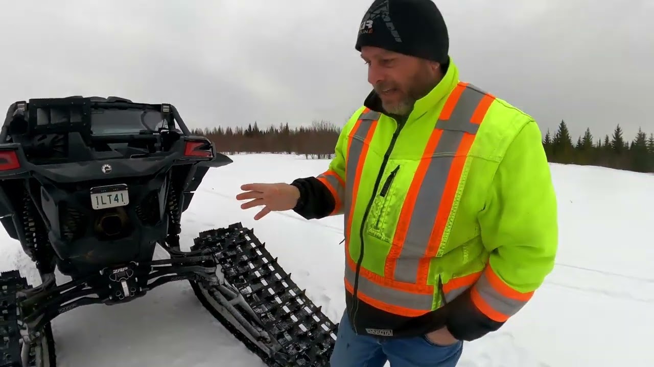 Обзор гусениц для бэккантри Can-Am Maverick X3 Apache