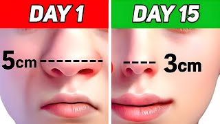 3 Easy Exercises to Lose Nose Fat | Get Slim Nose | Nose Slimming, Sharp Nose