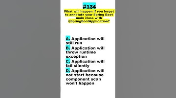 Quiz-134 #crackjavainterview #LearnJava #java #quiz #interview #coding #spring #tricks #programming