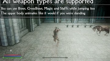 Skyrim: Jumping Attacks