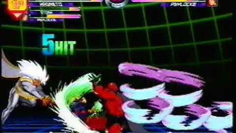 MvC2: Dope Magneto Crossup to 6 Fierce