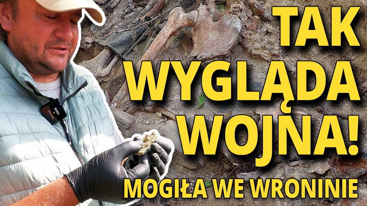 TAK WYGLĄDA WOJNA! | Badania mogiły żołnierzy poległych w I Wojnie Światowej pod Krakowem.