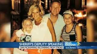 Deputy Who Suffered Stroke Spoke For First Time