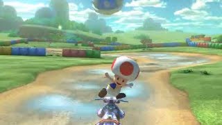 toad dying and getting 2nd place last second
