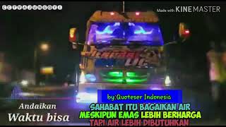 story wa 23 detik versi truk full lampu kelap kelip