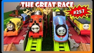 Shake Shake Bridge Challenge! Who is Fastest? Turbo Thomas or Nia|Thomas and Friends The Great Race @cars4David
