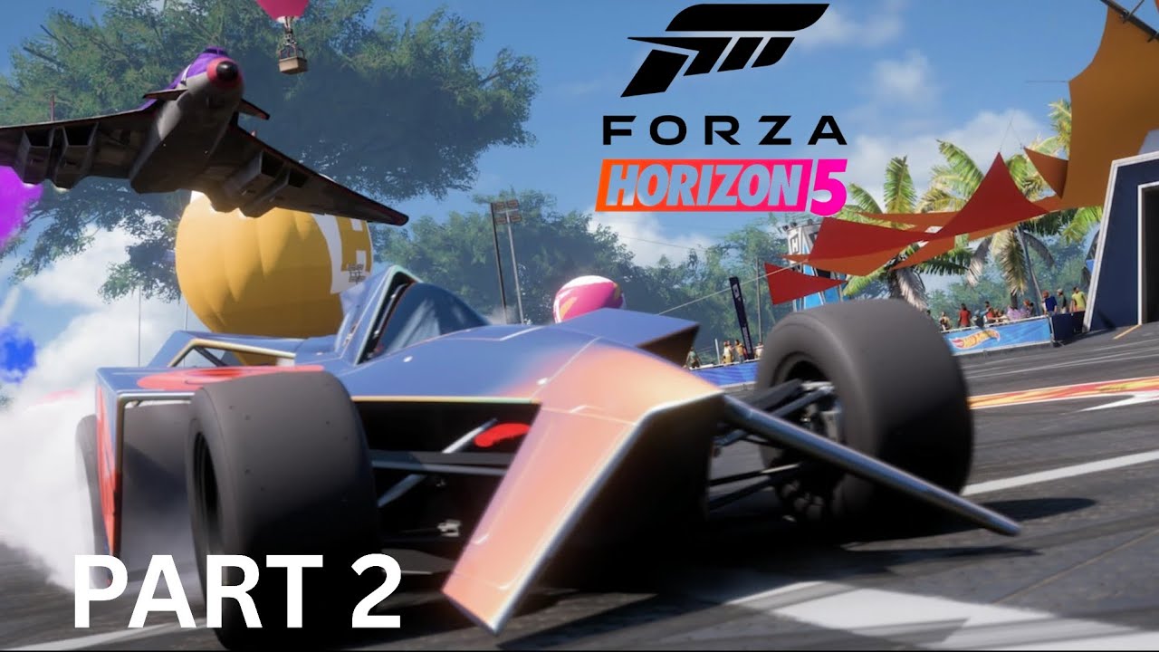 Forza Horizon-5 (Hot Wheels) (PS-5) Gameplay Part 2 [ICE CANYON HAZARD SPRINT]