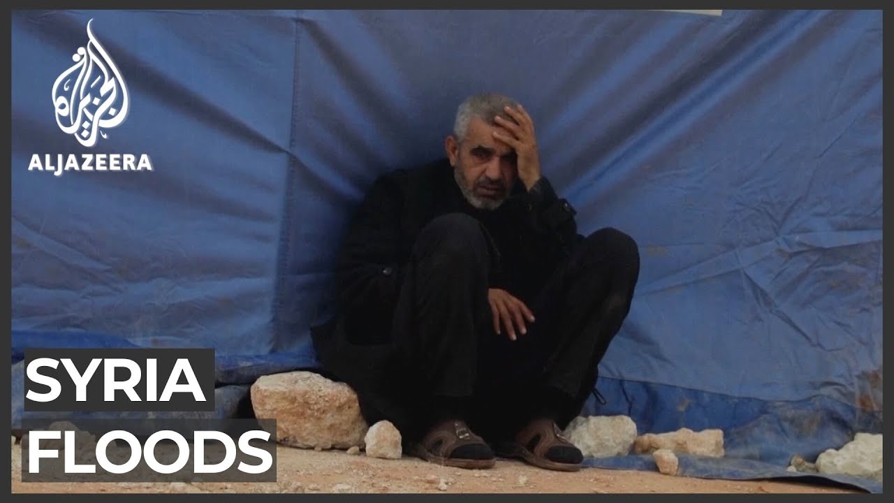 Aid groups struggle to help thousands of Syrians displaced by floods