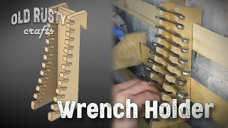 French Cleat. Wrench Holder. ( Tool Storage Wall French Cleat DIY)