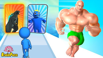 Monster Draft | Muscle Rush 😈💪 All Level Gameplay Walkthrough iOS Android - New APK UPDATE