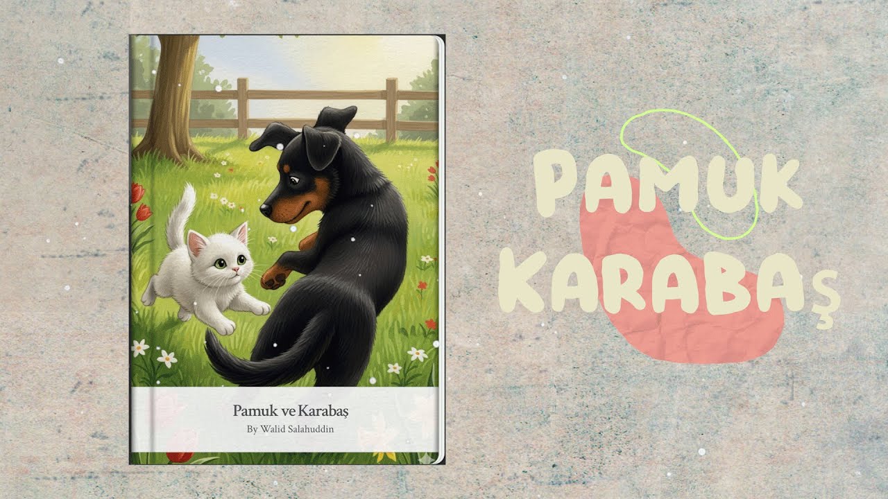 قصة باموك وقاراباش | تعلم التركية من القصص المصورة @walidsalahuddin