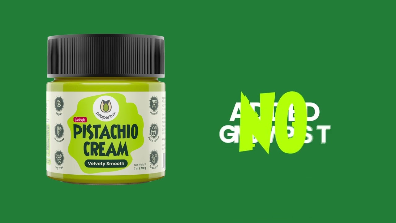 Peppertux Pistachio Cream - Super Creamy and Smooth – Peppertux Farms