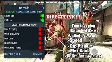 Dead Trigger v2.1.0 Latest Mod Menu ! | @NC_PY