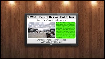 Smart Signage for Retail: Public Market Signage from SmartSign2go