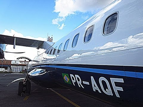 ATR-72 Azul decolando de Juiz de Fora + aproximação e pouso em Campinas com chuva + tango airbus a220