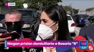 Juez le niega la prisión domiciliaria a Rosario Robles | Noticias con Yuriria Sierra