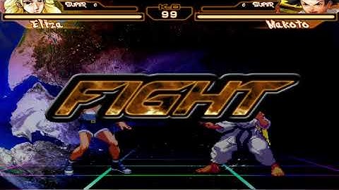 CAPCOM VS. SNK: TAG TEAM. 3.0- ELIZA VS. MAKOTO 11-28-25 #gaming #mugen #capcomvssnk2