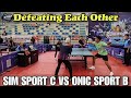 DEFEATING EACH OTHER SIM SPORT C VS ONIC SPORT B KEJUARAAN TENIS MEJA NASIONAL GUBERNUR BANTEN CUP 