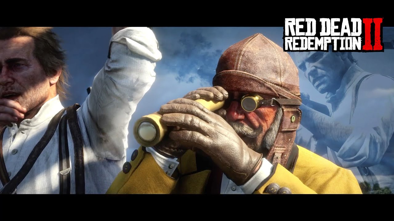 THE AIR BALOON IN RDR 2 | CHAPTER 6 MISSIONS - YouTube