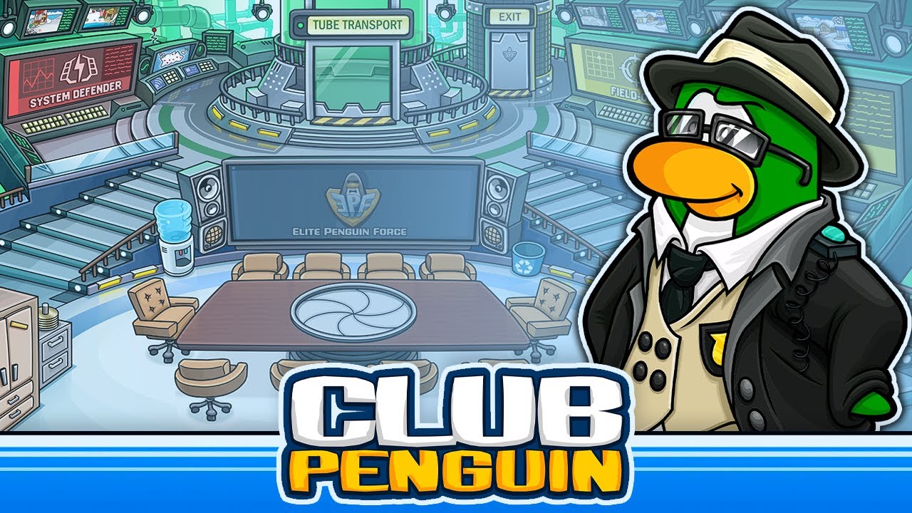 EPF Command Room  Club penguin, Penguins, Penguin room