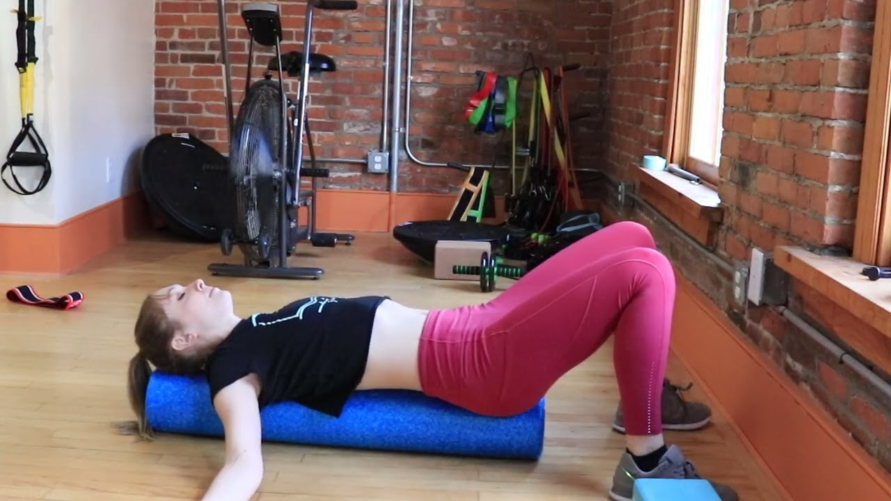 Foam Roller Chest Opener YouTube