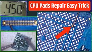 Samsung M12, A12 Graphic Problem Solution | Mobile cpu damage pads repair