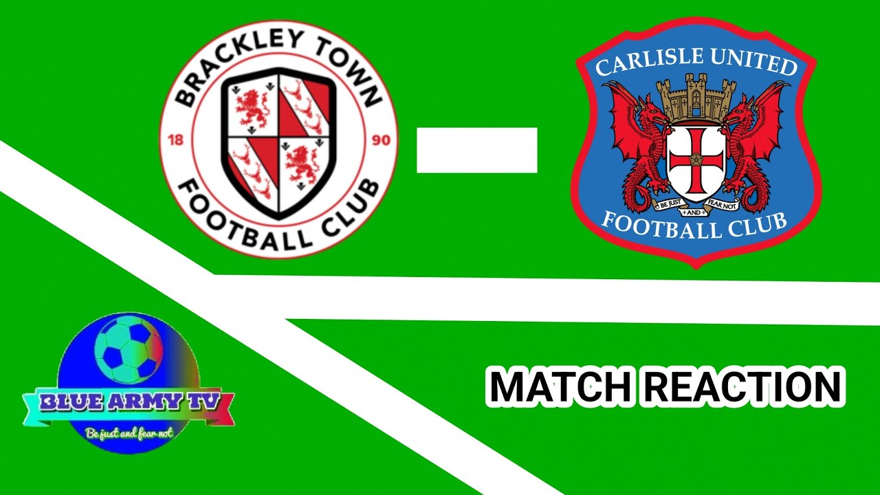 Brackley Town 0-1 Carlisle United - YouTube