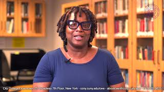 CCNY/Division of Interdisciplinary Studies Class of 2019 Valedictorian Denise Carter-Mataboge