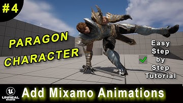 Paragon Characters #4: Add Mixamo Animations in UE5 (Step-by-Step Tutorial)