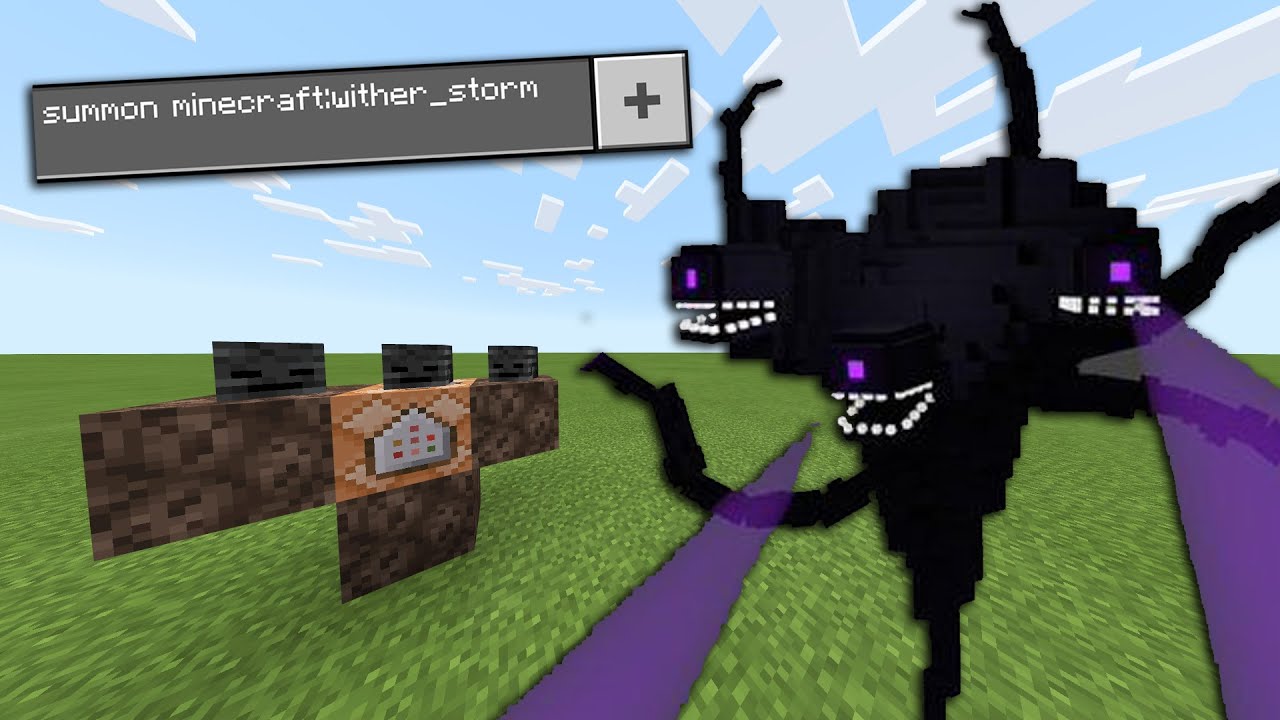 Wither Storm With Just One Command! - video Dailymotion