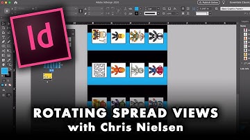 How to Rotate a Spread View in InDesign