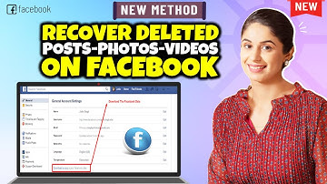 How To Recover Deleted Posts-Photos-Videos on Facebook 2025