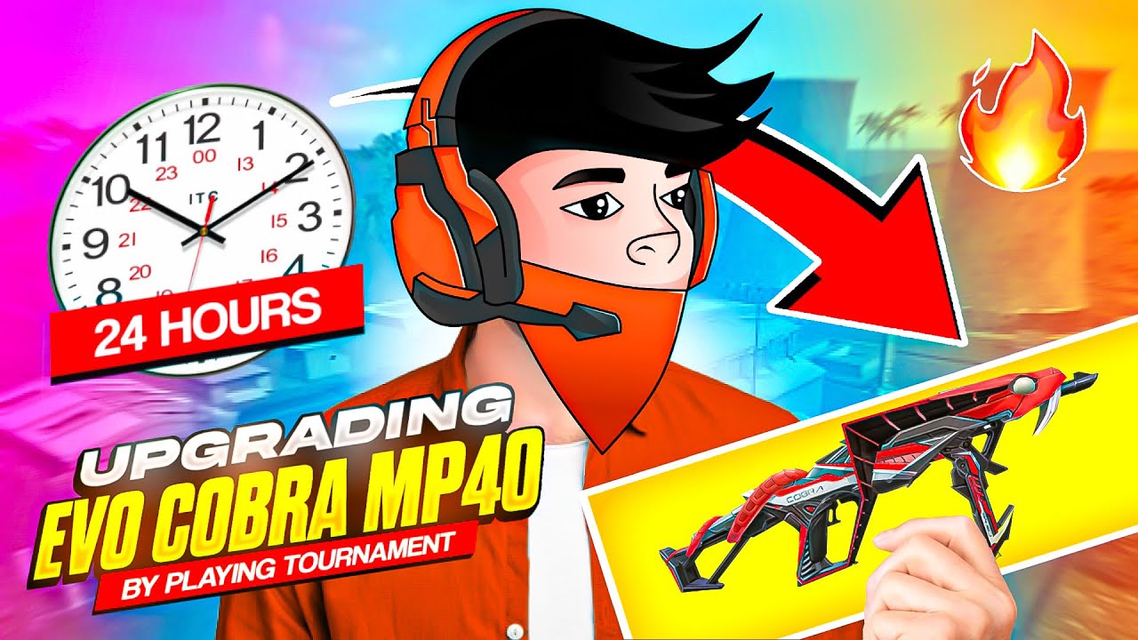Upgrading My Evo Cobra Mp40 🔫| By Playing Tournament 🔥| Shreyash!op