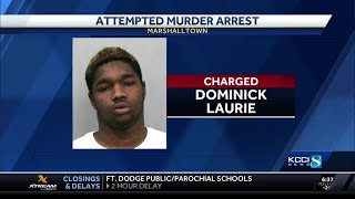 Iowa man charged with attempted murder after argument ends in gunfire