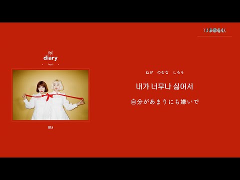 日本語歌詞【나의 사춘기에게】　by 볼빨간사춘기 (BOL4)