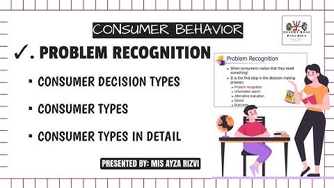 Problem Recognition in Marketing - Types of  Problem Recognition - Consumer Behaviour |