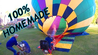 Brand New Homemade Hot Air Balloon Cloud Hopper