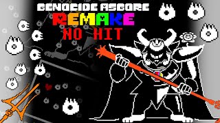 No Hit Undertale Genocide Asgore Remake Normal Mode