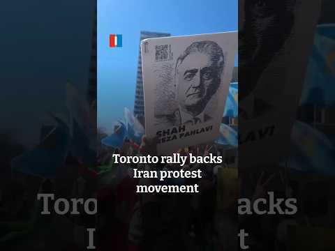 Toronto rally backs Iran protest movement