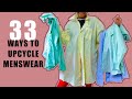 33 Girly Ways To Upcycle Men’s Thrift Clothes!