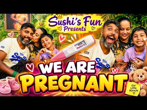 WE ARE PREGNANT 🤰/SURPRISING MY FAMILY/ SUJA & SHIVA PREGNANT 🤰| SuShi's Fun
