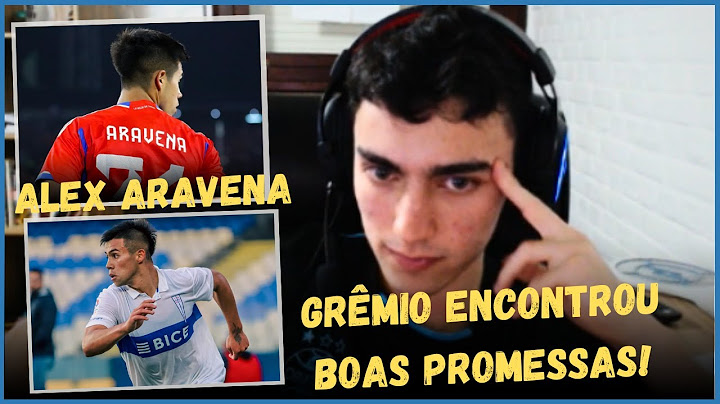 CHORUME REAGE A ALEXANDER ARAVENA, NOVO PONTA DO GRÊMIO JÁ ANUNCIADO! MUITO JOVEM E HABILIDOSO!