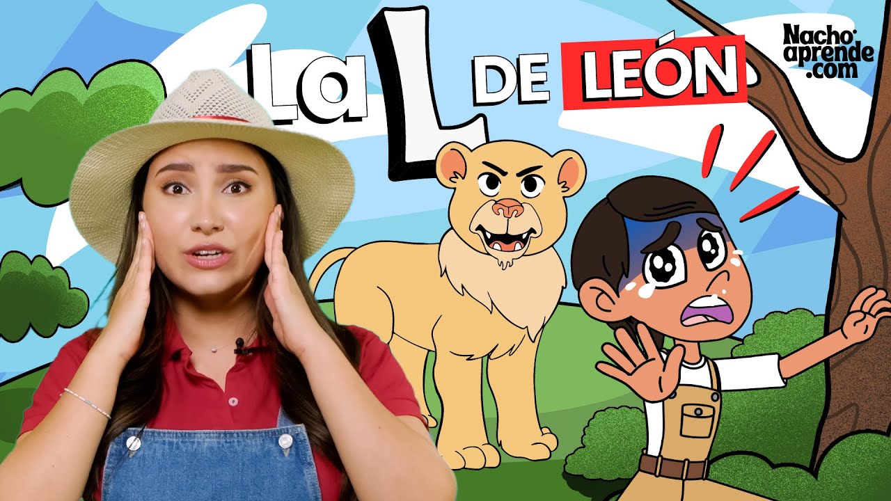 🦁Aprende la LETRA L con la Profe Deisy – La Le Li Lo Lu