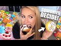 I LET MY SQUISHY COLLECTION DECIDE WHAT I EAT FOR 24 HOURS!