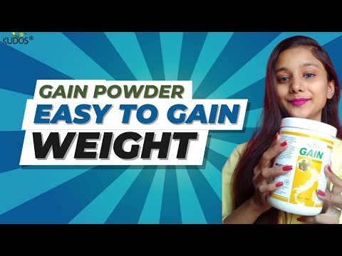 Unlock Your Potential with Gain Powder - The Ultimate Weight Gainer | Kudos Ayurveda