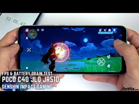Poco C40 Genshin Impact Gaming test | JLQ JR510, 4GB RAM