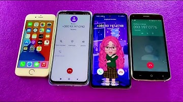 iPhone vs Xiaomi vs Samsung vs UMI incoming call & outgoing call