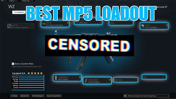 the MP5 is UNSTOPPABLE IN WARZONE! (BEST MP5 CLASS SETUP IN SEASON 4!)